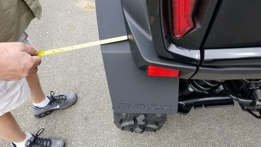 Trail Armor Mud Flap Fender Extensions for 2021-22 Can-Am Commander XT / DPS / Max