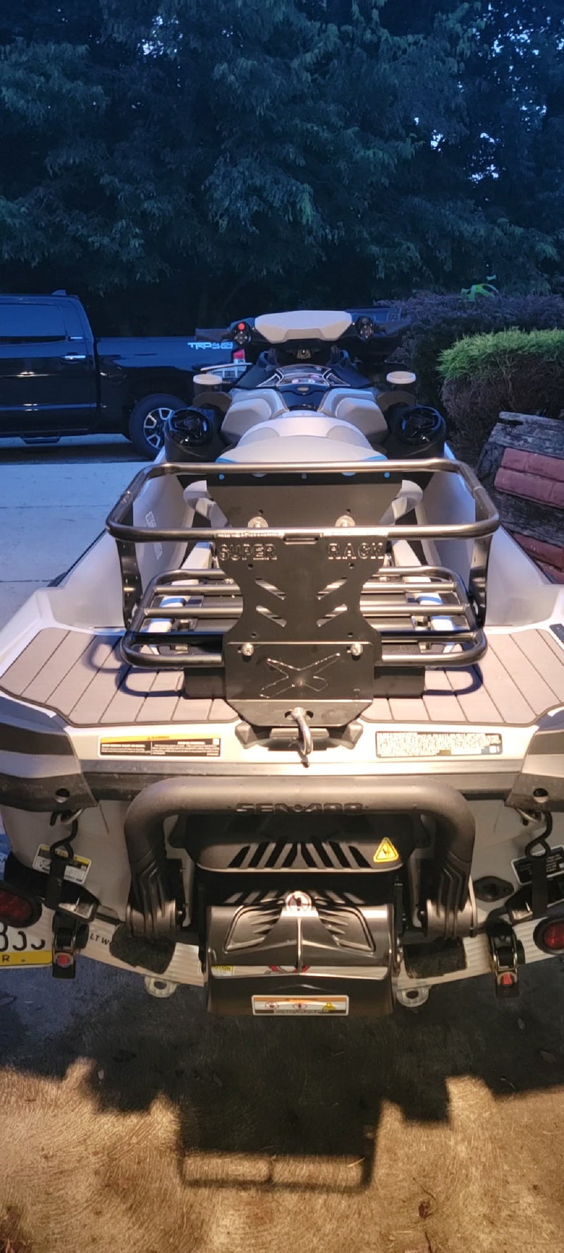 Load image into Gallery viewer, Low Profile Edition with LINQ system PLUS Reinforcement Base and Back Support for ALL Sea-Doo with LINQ system 2018-2026
