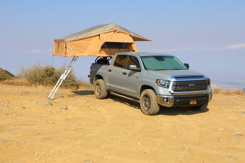 Load image into Gallery viewer, Ranger 65 Softshell Rooftop Tent – 3 Person – Tan – Heavy-Duty Overland Gear
