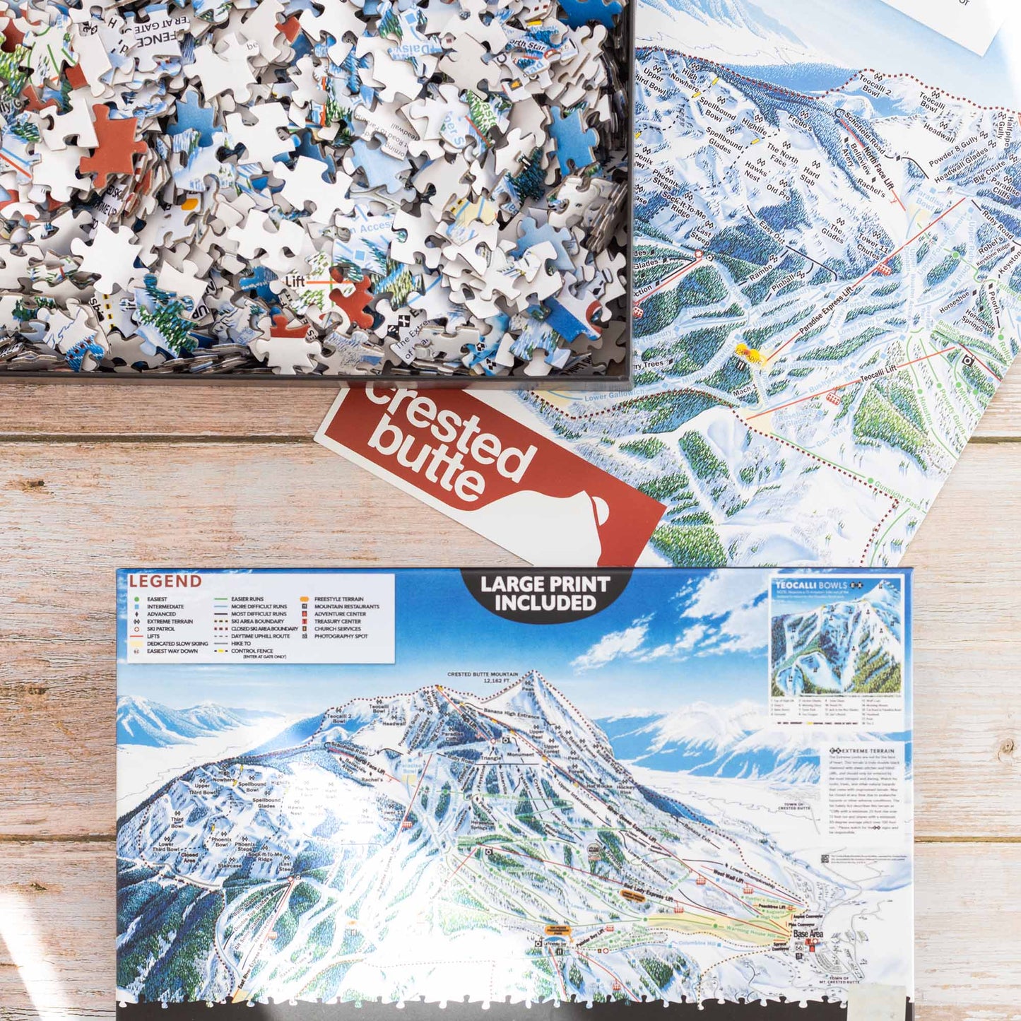 Crested Butte Ski Resort Jigsaw Puzzle – 500 Pieces