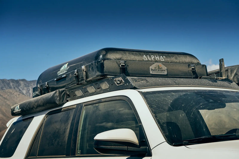 Load image into Gallery viewer, Alpha Hardshell Rooftop Tent – ABS – 2–3 Person – Black – All-Season Overland Shelter
