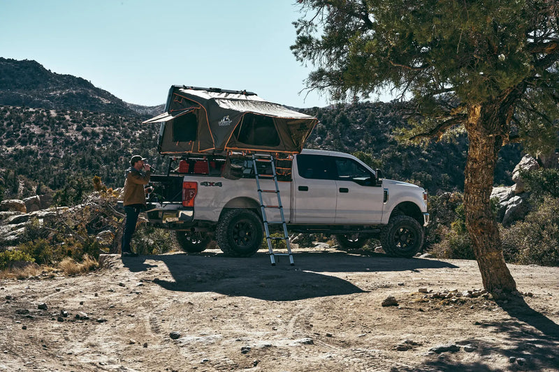 Load image into Gallery viewer, Alpha Hardshell Rooftop Tent – ABS – 2–3 Person – Black – All-Season Overland Shelter
