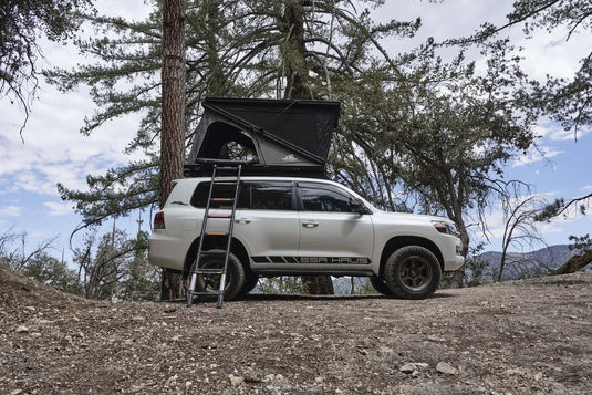 Alpine 51 Hardshell Rooftop Tent – Aluminum – 2 Person – Black – Compact Overland Design