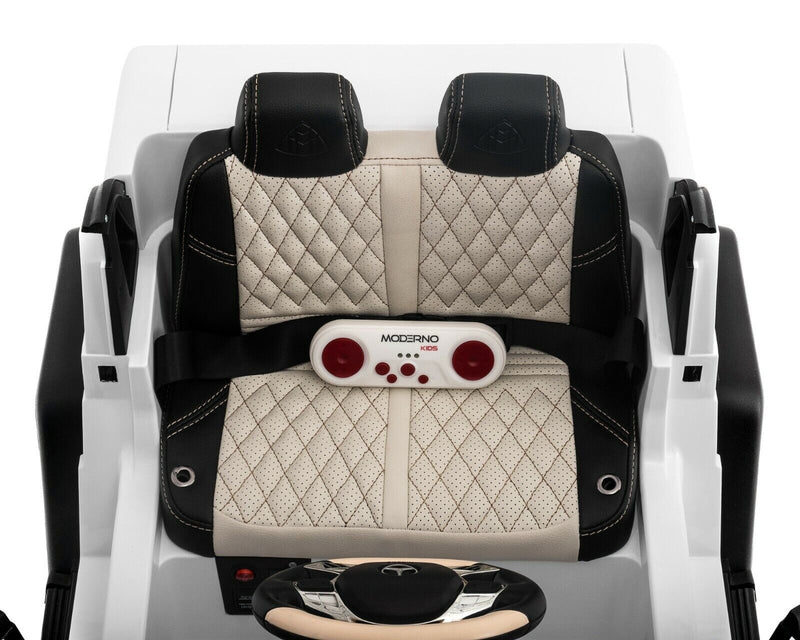Load image into Gallery viewer, 2022 Mercedes G Wagon Kids Ride-On Car with Remote Control and Leather Seat - 12V Battery Powered
