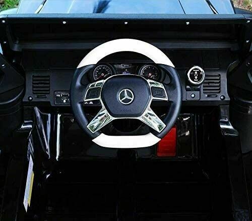 Load image into Gallery viewer, 2022 Mercedes G Wagon Kids Ride-On Car with Remote Control and Leather Seat - 12V Battery Powered
