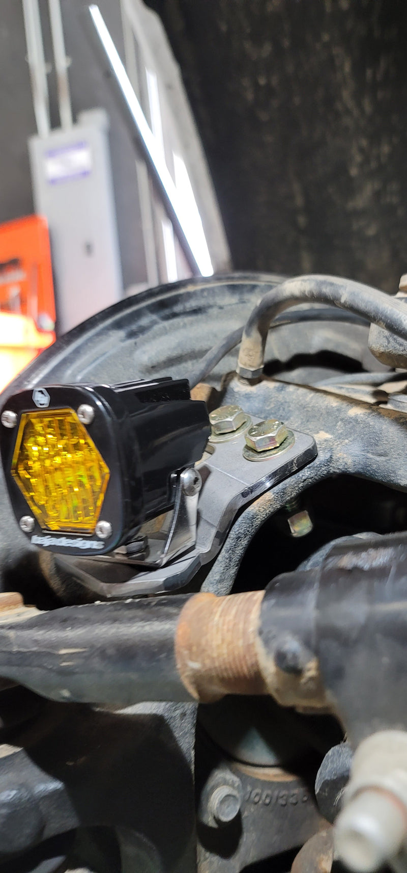 Load image into Gallery viewer, Ford Super Duty Steerable Knuckle Pod Light Mounts (2017-2022)
