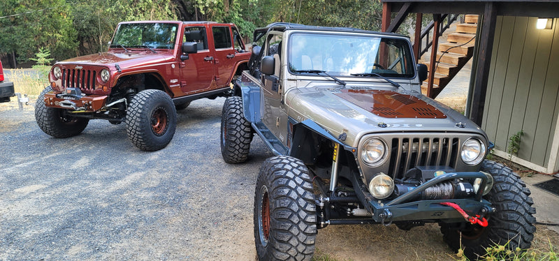 Load image into Gallery viewer, Diamond Series Hood Vent for Jeep TJ Wrangler

