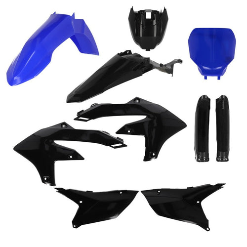 Acerbis 2024 Yamaha YZ250F/ 23-24 YZ450F/FX (w/Tank Cover) Full Plastic Kit - Blue/Black 2979591034