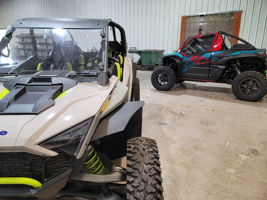 Trail Armor 2020 - 2024 Polaris RZR Pro XP, RZR Pro XP 4, 2022 - 2024 Turbo R and Turbo R 4 (all editions) Mud Flap Fender Extensions