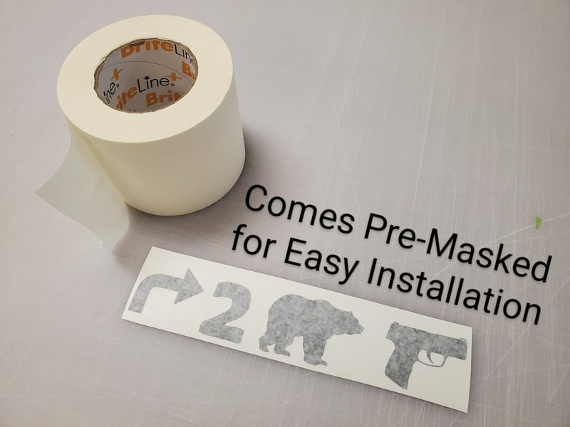 Load image into Gallery viewer, &quot;Right 2 Bear Arms&quot; Window/Bumper Sticker Decal
