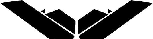 Reflective Safety REAR Door Inserts for 2020-2024 Ford Explorer (x2)