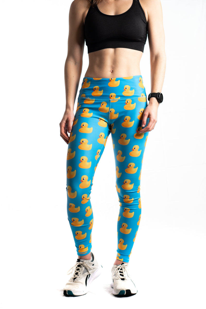 Load image into Gallery viewer, Women&#39;s Rubber Ducky Leggings
