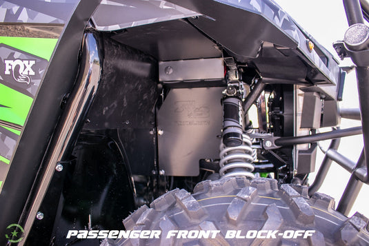 2017 Kawasaki TERYX ft. Rokblokz Fender Kit - Block off Plate