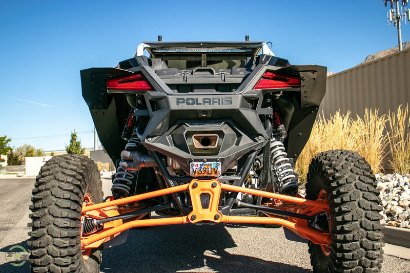 Load image into Gallery viewer, 2022 Polaris RZR Pro R Ft Rokblokz Fender Kit - Rear from low

