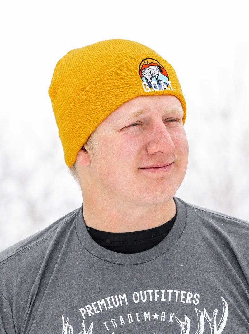 Load image into Gallery viewer, Goat Sustainable Rib Knit Beanie
