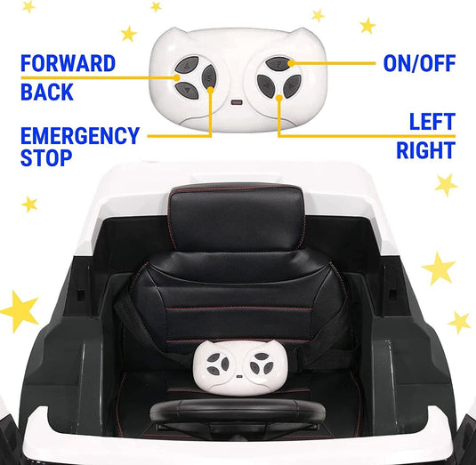 2023 Land Rover Defender Kids Ride-On Truck with Remote Control and 12V Battery