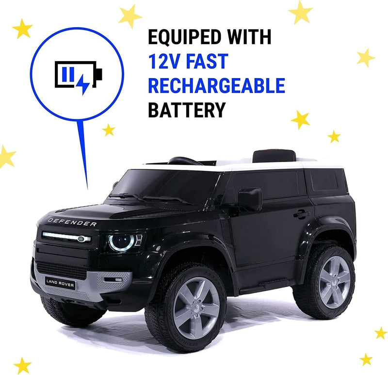 Load image into Gallery viewer, 2023 Land Rover Defender Kids Ride-On Truck with Remote Control and 12V Battery
