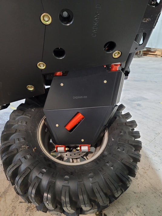 Trail Armor 2022 - 2025 Can Am Defender 6x6 Limited HD10 iMpact A-Arm Guards for FACTORY ARCHED A-ARMS