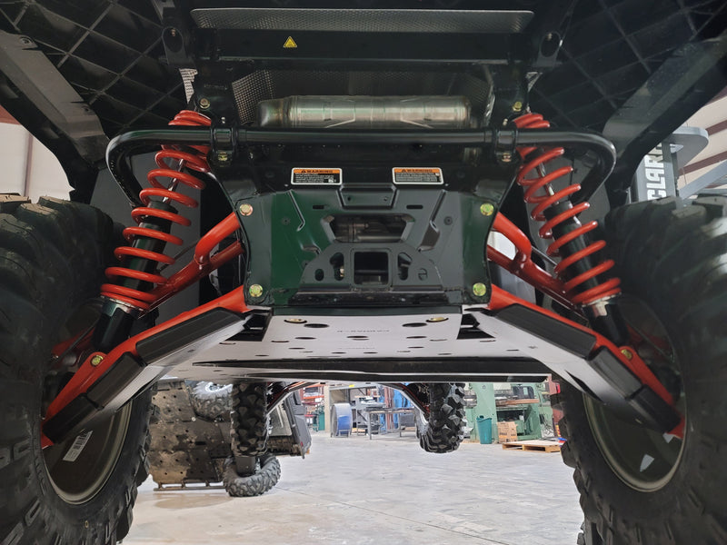 Load image into Gallery viewer, Trail Armor 2022 - 2025 Can Am Defender 6x6 Limited HD10 iMpact A-Arm Guards for FACTORY ARCHED A-ARMS
