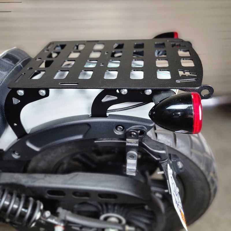 Load image into Gallery viewer, Indian Scout Bobber / Rogue Luggage Rack by Fastlab
