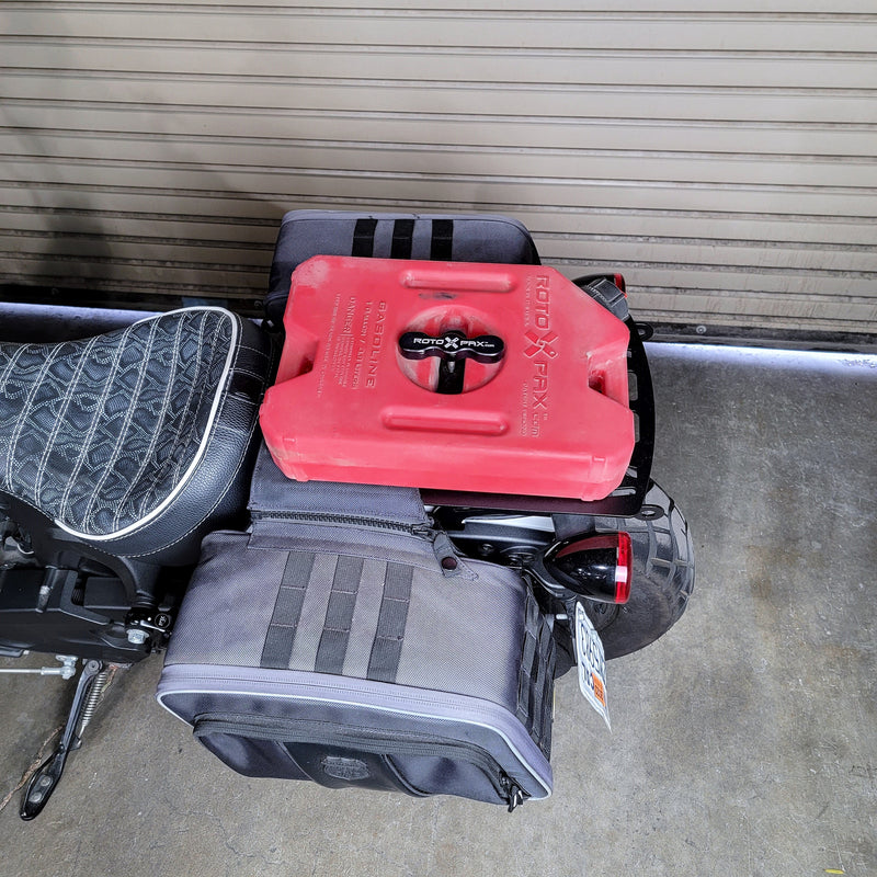 Load image into Gallery viewer, Indian Scout Bobber / Rogue Luggage Rack by Fastlab
