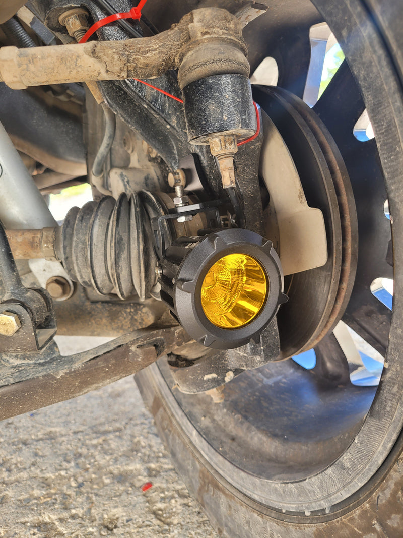 Load image into Gallery viewer, Chevy/GMC 1500 Steerable Knuckle Pod Light Mounts (1999-2019)
