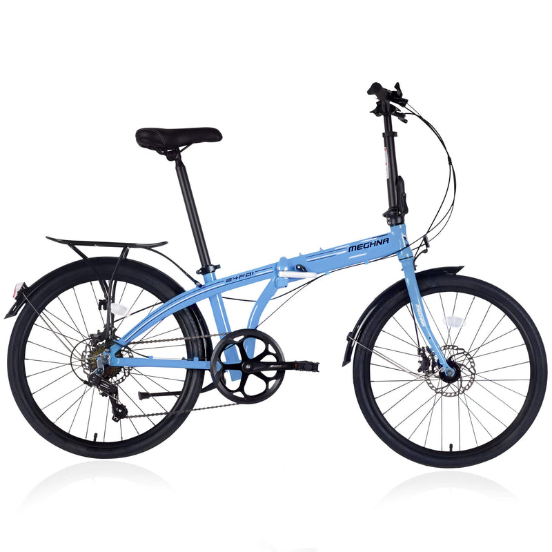 Load image into Gallery viewer, Hycline Meghna 24” Folding Bike
