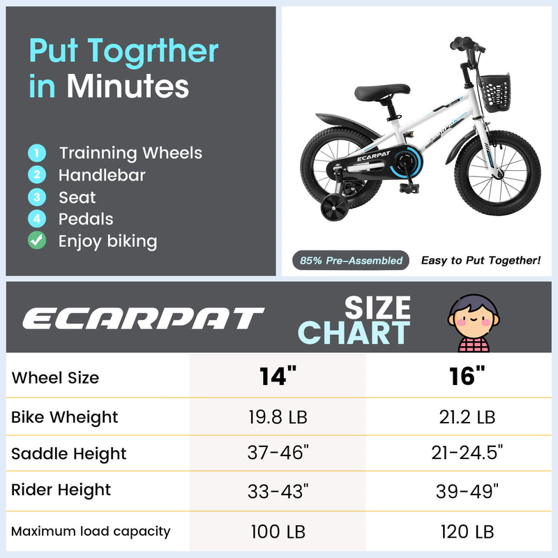 Load image into Gallery viewer, Ecarpat Runster 14&quot; Kid Bike
