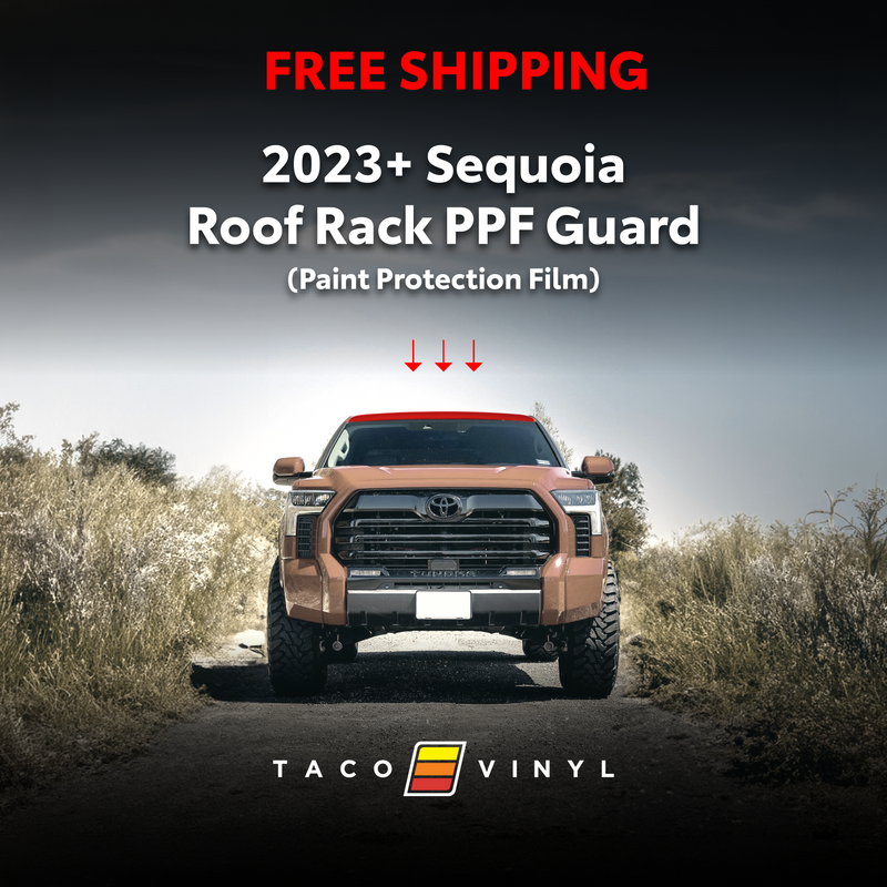 Load image into Gallery viewer, 2022+ Tundra PPF Roof Rack Guard

