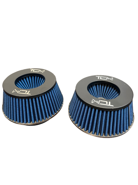 TCM Replacement Air Filters for TCM Silicone/Carbon Front Mount Intakes BMW S55 / S63 / S58
