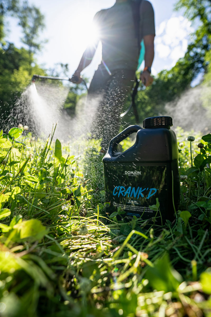 Load image into Gallery viewer, Crank'd™ 3-18-18+ Food Plot Liquid
