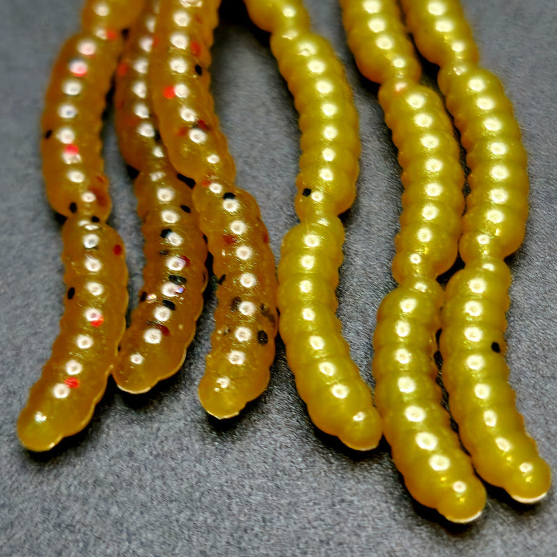 Load image into Gallery viewer, 0.5&quot; Inch Maggot Larvae &quot;The Apple Maggot&quot;
