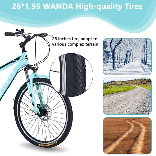 Zukka Wanda 26“ 7-Speed Mountain Adult Tricycle