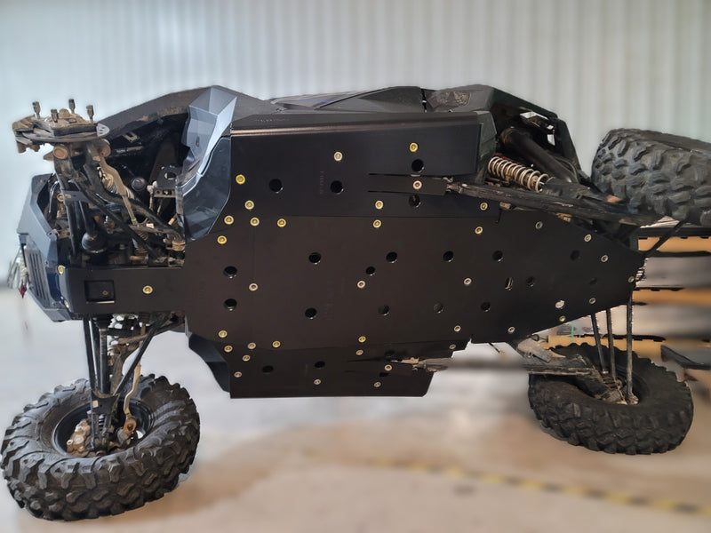 Load image into Gallery viewer, Trail Armor Polaris RZR XP PRO Full Skids with Integrated Sliders or Trimmed for Extreme Kick Out Nerf Sliders 2020 - 2025
