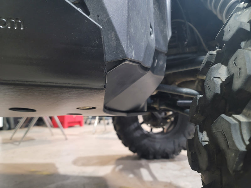 Load image into Gallery viewer, Trail Armor Polaris RZR XP PRO Full Skids with Integrated Sliders or Trimmed for Extreme Kick Out Nerf Sliders 2020 - 2025
