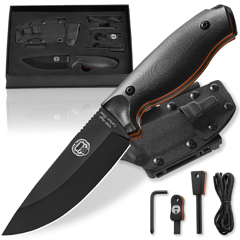 Load image into Gallery viewer, The Bloodline™ | 1095 Carbon Steel Bushcraft Knife
