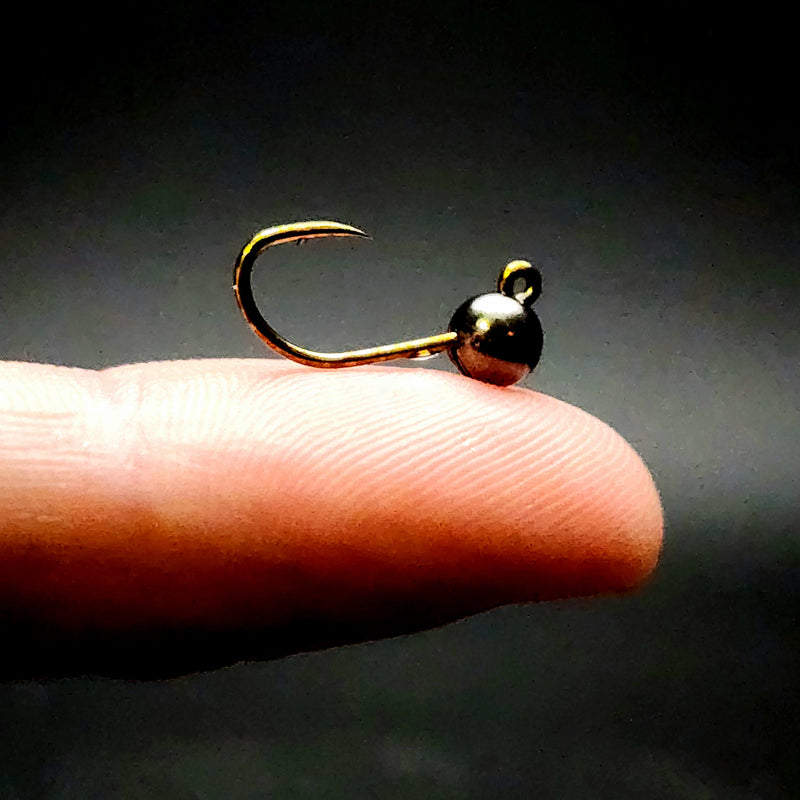 Load image into Gallery viewer, Creek Life Barbed Tungsten Bead Jig Heads
