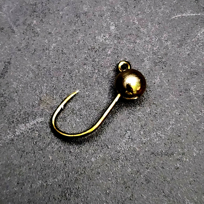Load image into Gallery viewer, Creek Life Barbed Tungsten Bead Jig Heads
