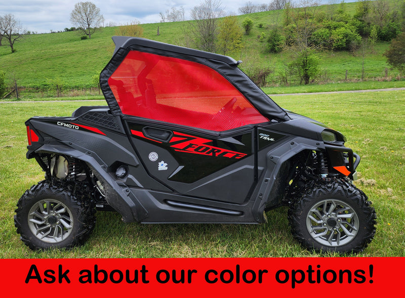 Load image into Gallery viewer, CFMoto ZForce 800 Trail/950 Sport - Rear Panel with Mesh Window
