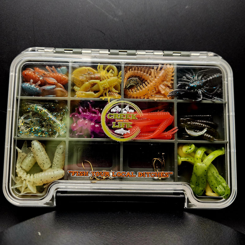 Load image into Gallery viewer, The &quot;Ditch Dabbler&quot; Ultra Thin Single Side Magnetic Tackle Tray
