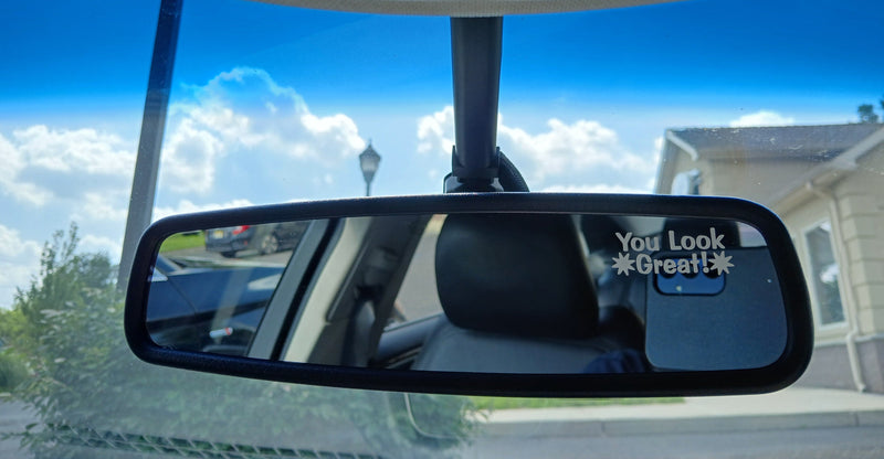 Load image into Gallery viewer, Rearview Mirror Positive Message Decals
