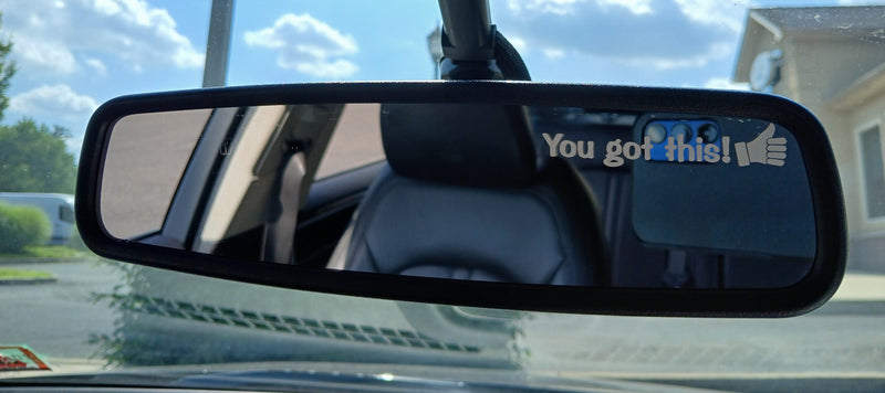 Load image into Gallery viewer, Rearview Mirror Positive Message Decals
