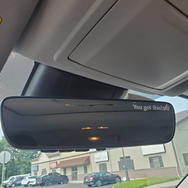 Load image into Gallery viewer, Rearview Mirror Positive Message Decals
