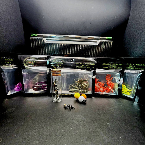 124-Piece Fishin' Fixin's Kit – Tackle Set for Ultralight & Creek Fishing ($115 Value)