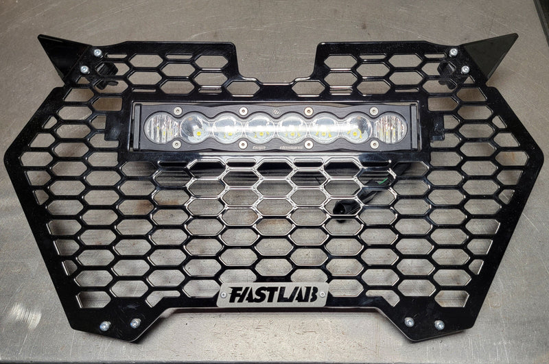 Load image into Gallery viewer, FastLab Can-am Maverick R Grill with S8 Light Bar
