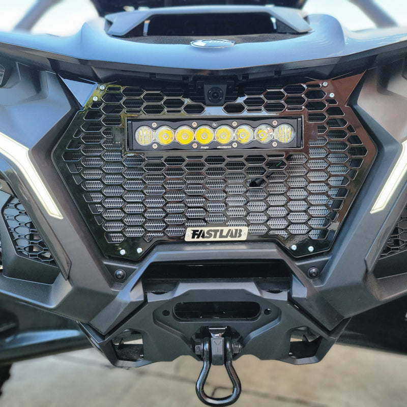 Load image into Gallery viewer, FastLab Can-am Maverick R Grill with S8 Light Bar
