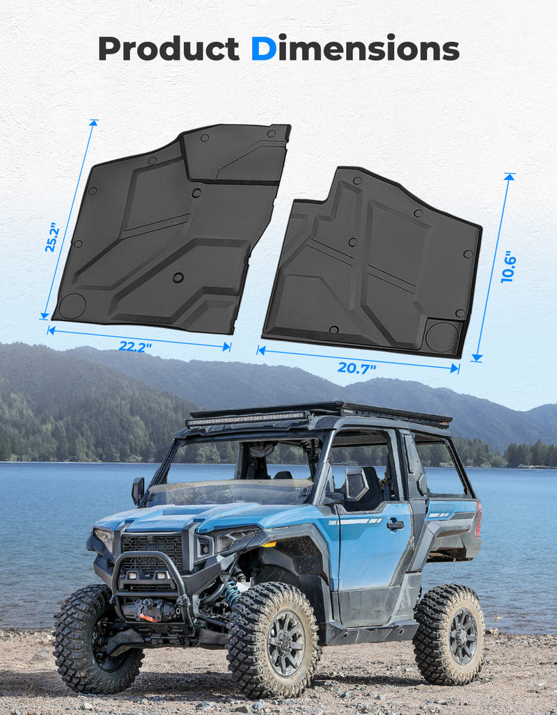 Load image into Gallery viewer, Front TPE Floor Mat for Polaris Xpedition XP/ADV/XP 5/ADV 5 2024+
