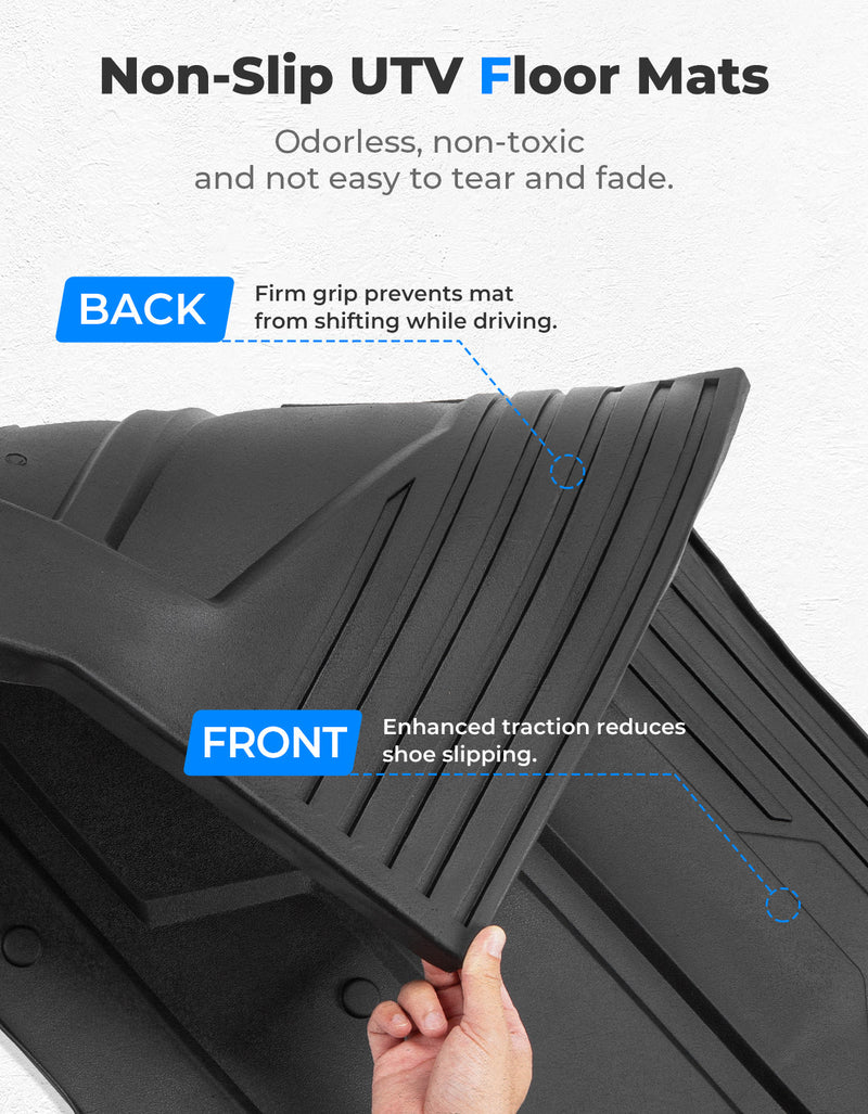 Load image into Gallery viewer, Front and Rear TPE Floor Mat for Polaris Xpedition XP 5/ADV 5 2024+
