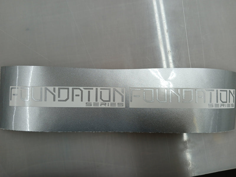 Load image into Gallery viewer, &quot;Foundation Series&quot; Side Decals For The 2023-2026 Tesla Cybertruck (x2)
