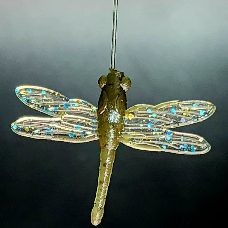 Load image into Gallery viewer, Jar of 1&quot; Floating Dragonfly &quot;The Skeeter Hawk&quot;
